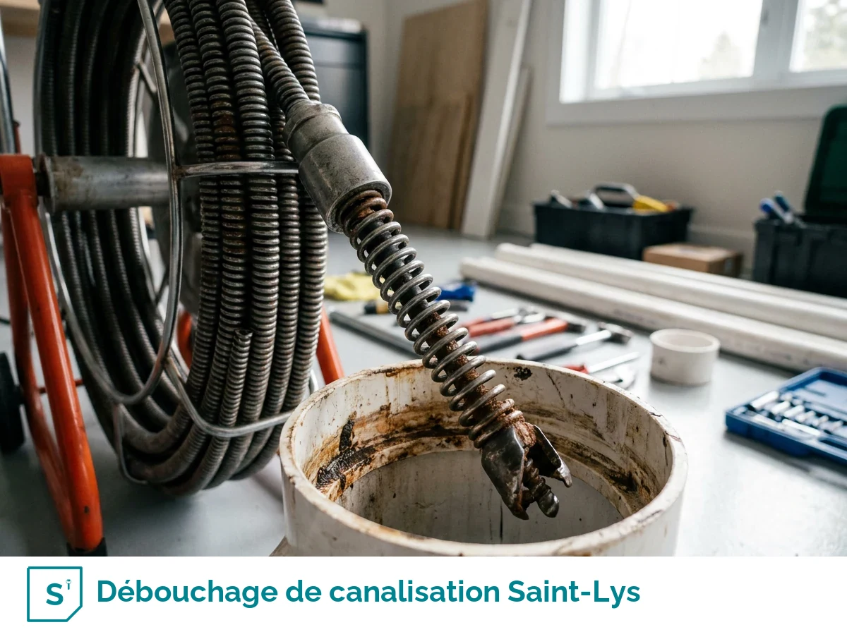 Débouchage de canalisation à Saint-Lys