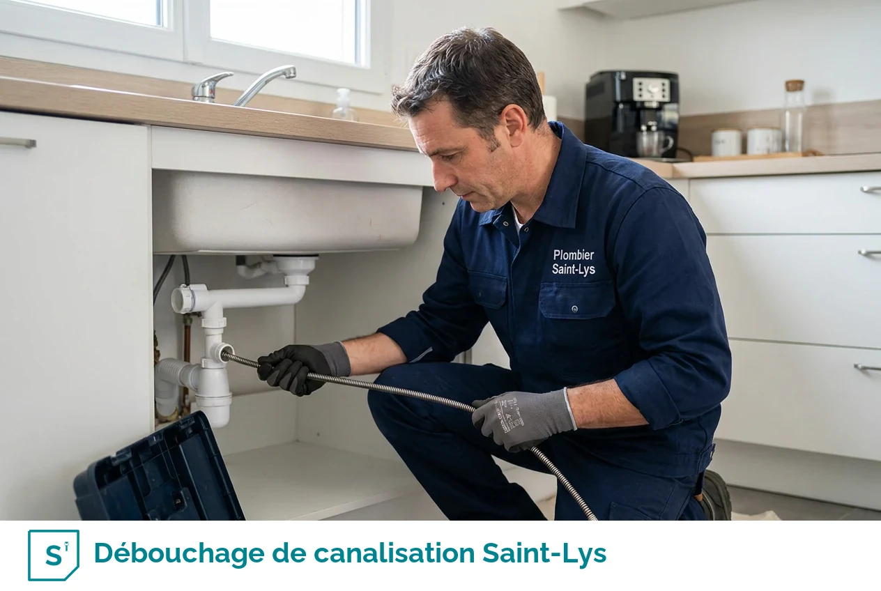 Débouchage de canalisation à Saint-Lys