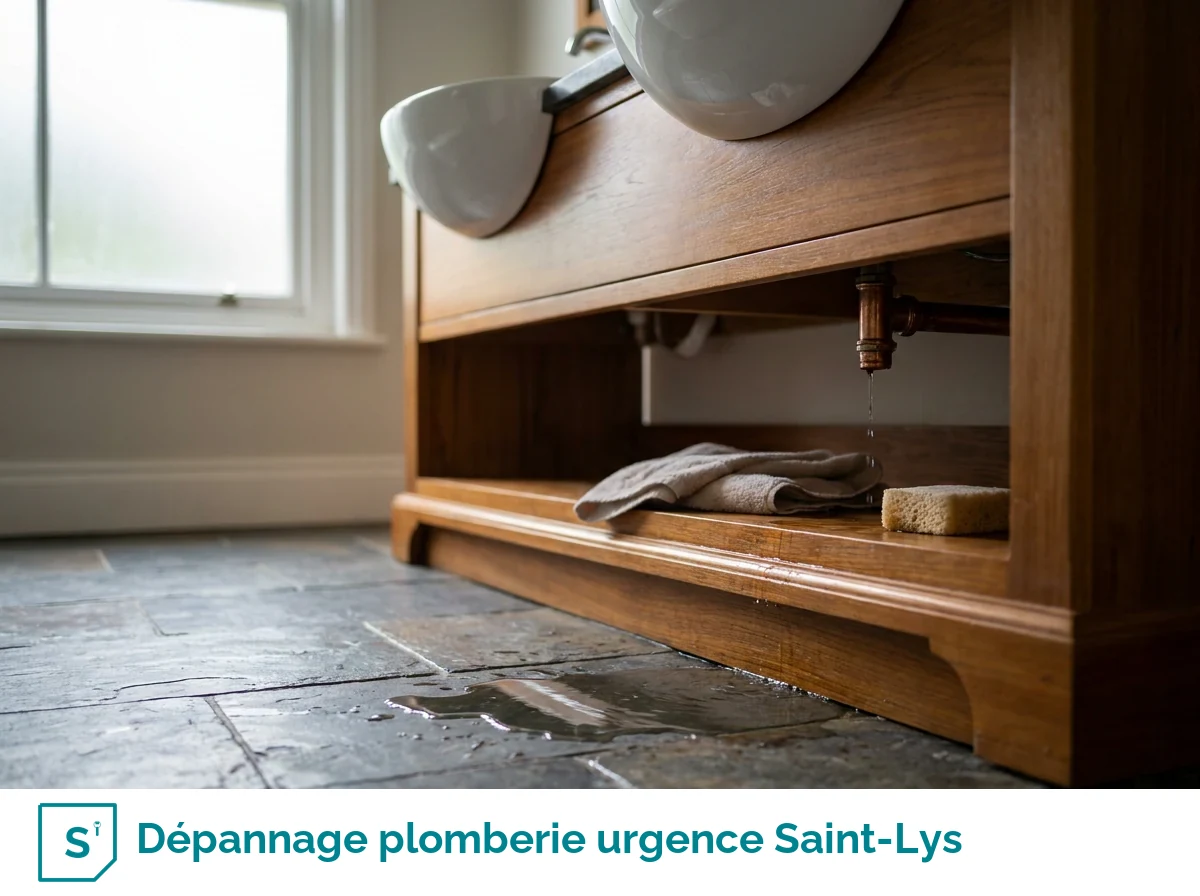 Dépannage plomberie urgence à Saint-Lys