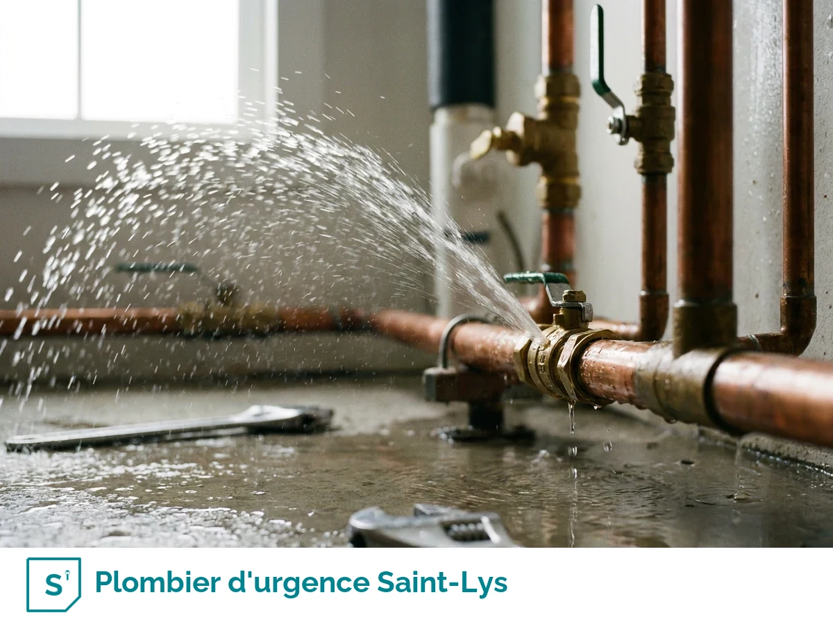 Plombier d'urgence à Saint-Lys