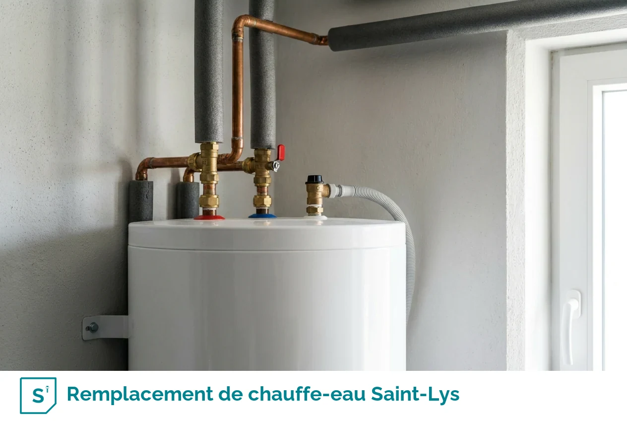 Remplacement de chauffe-eau à Saint-Lys