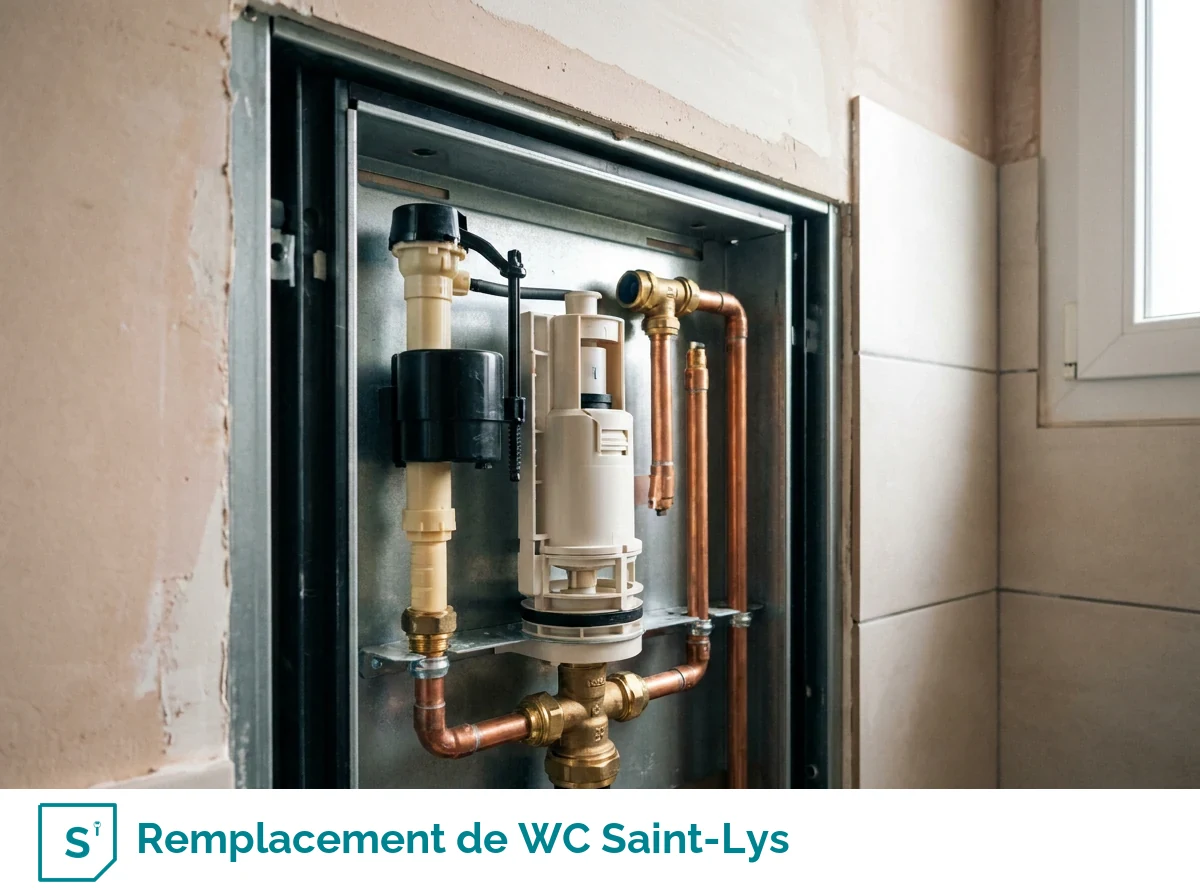 Remplacement de WC à Saint-Lys